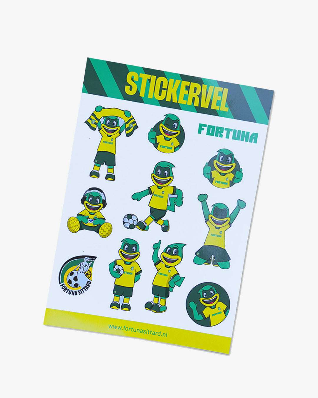 Fortuna Sittard Stickervel Sid